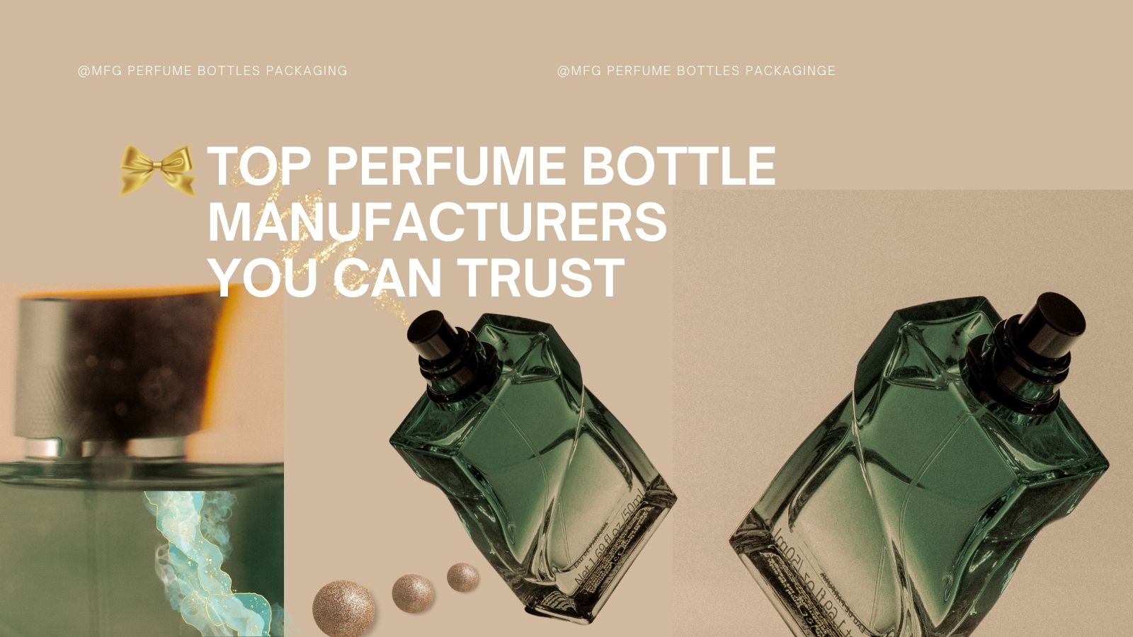 Top Perfume Bottle Manufacturers You Can Trust