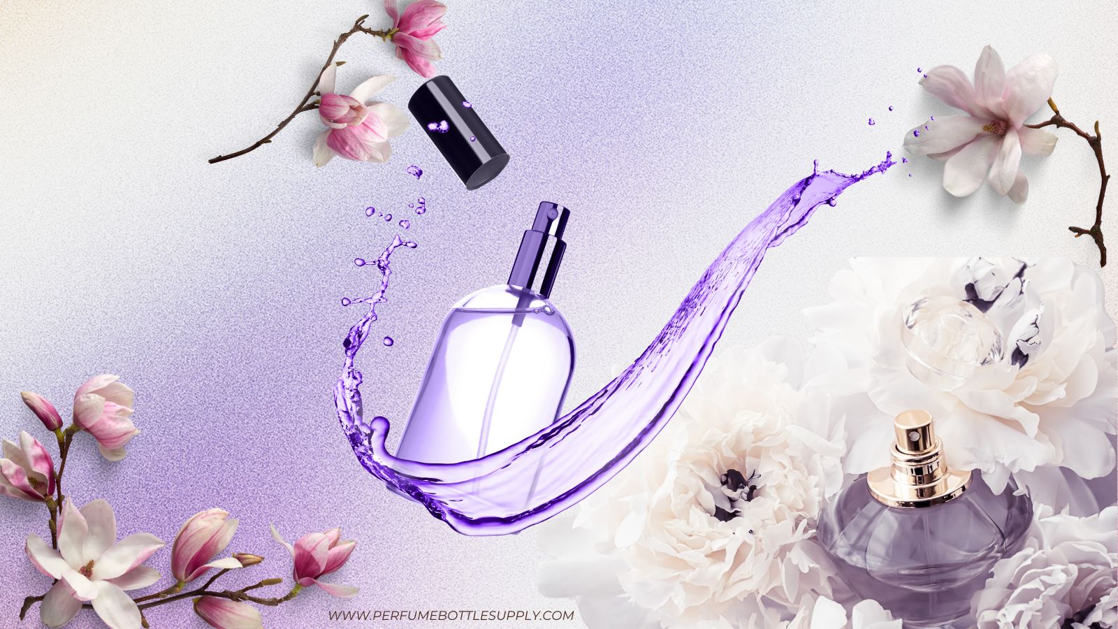 glass perfume bottles