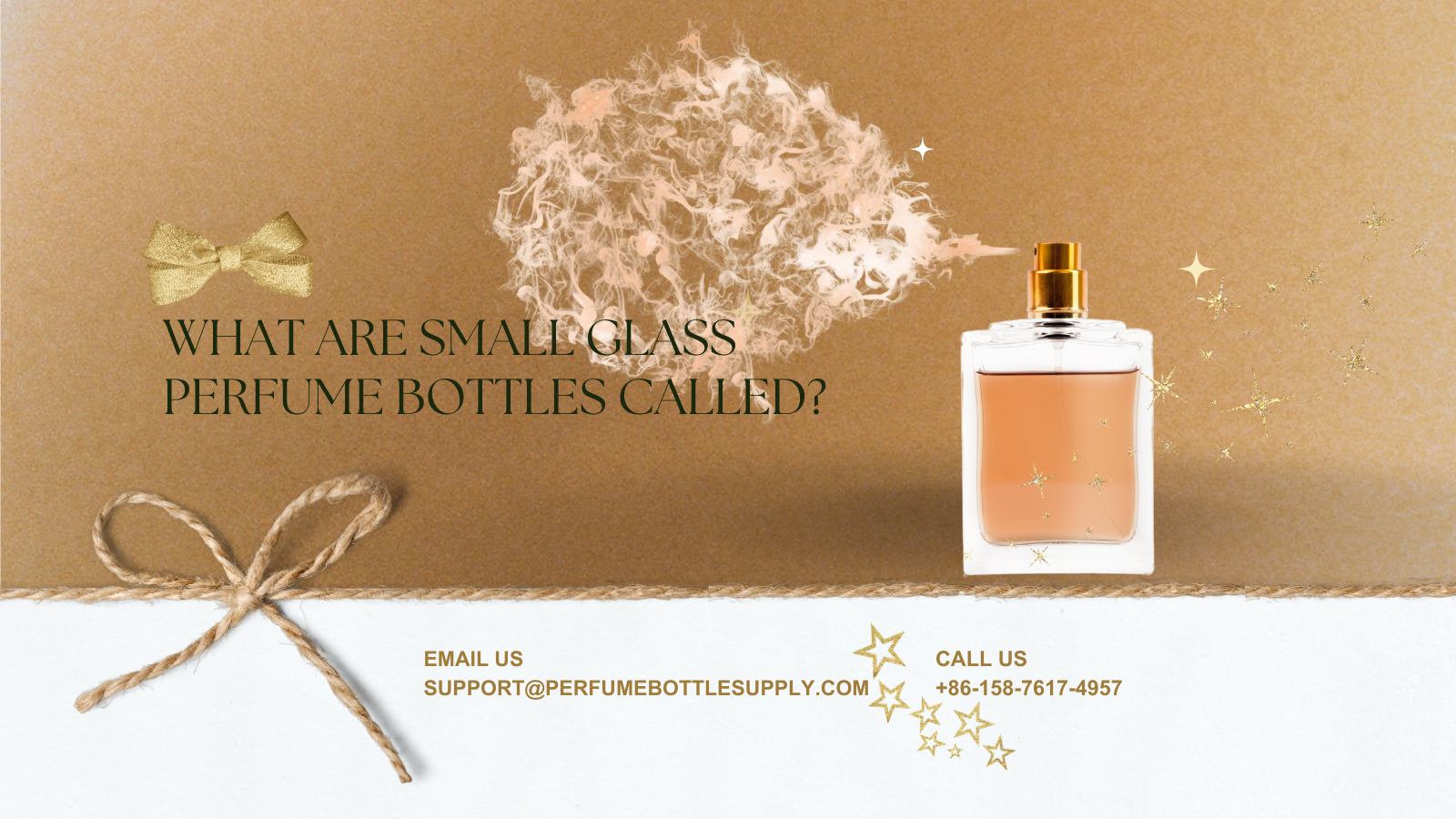 O Que São Pequenos De Vidro, Frascos De Perfume Chamado